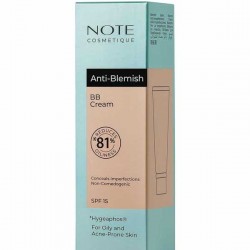 Note Anti-Blemish BB Cream Akneye Yatkın Ciltler SPF 15 Krem 04